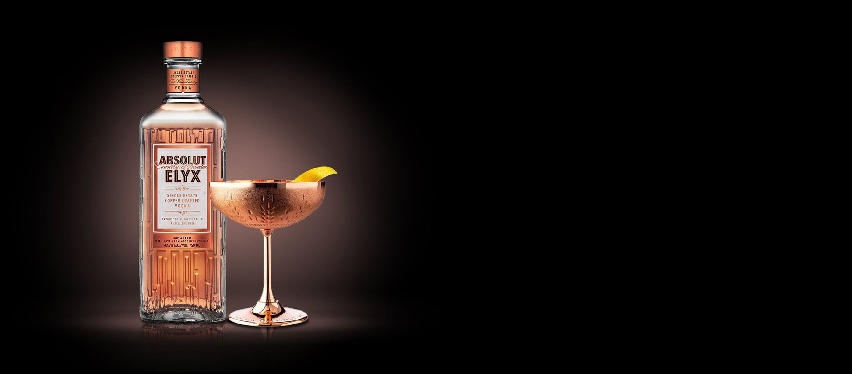 The Absolut Elyx Martini Cocktail